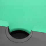 7Ft billiard table（GREEN）,Velvet tablecloth,with accessories - 7 Ft