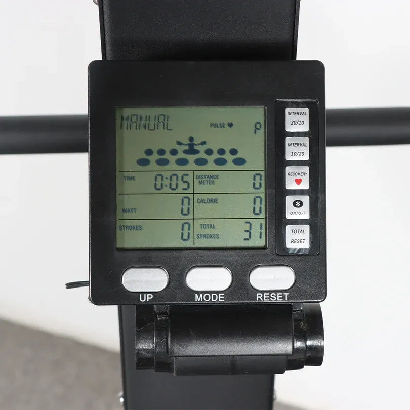 Eeeza Air Resistance Ski Trainer â€“ Vertical Full-Body Cardio Machine with Smart Monitor