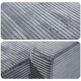 Modern Minimalist Modular Sofa - Dark grey