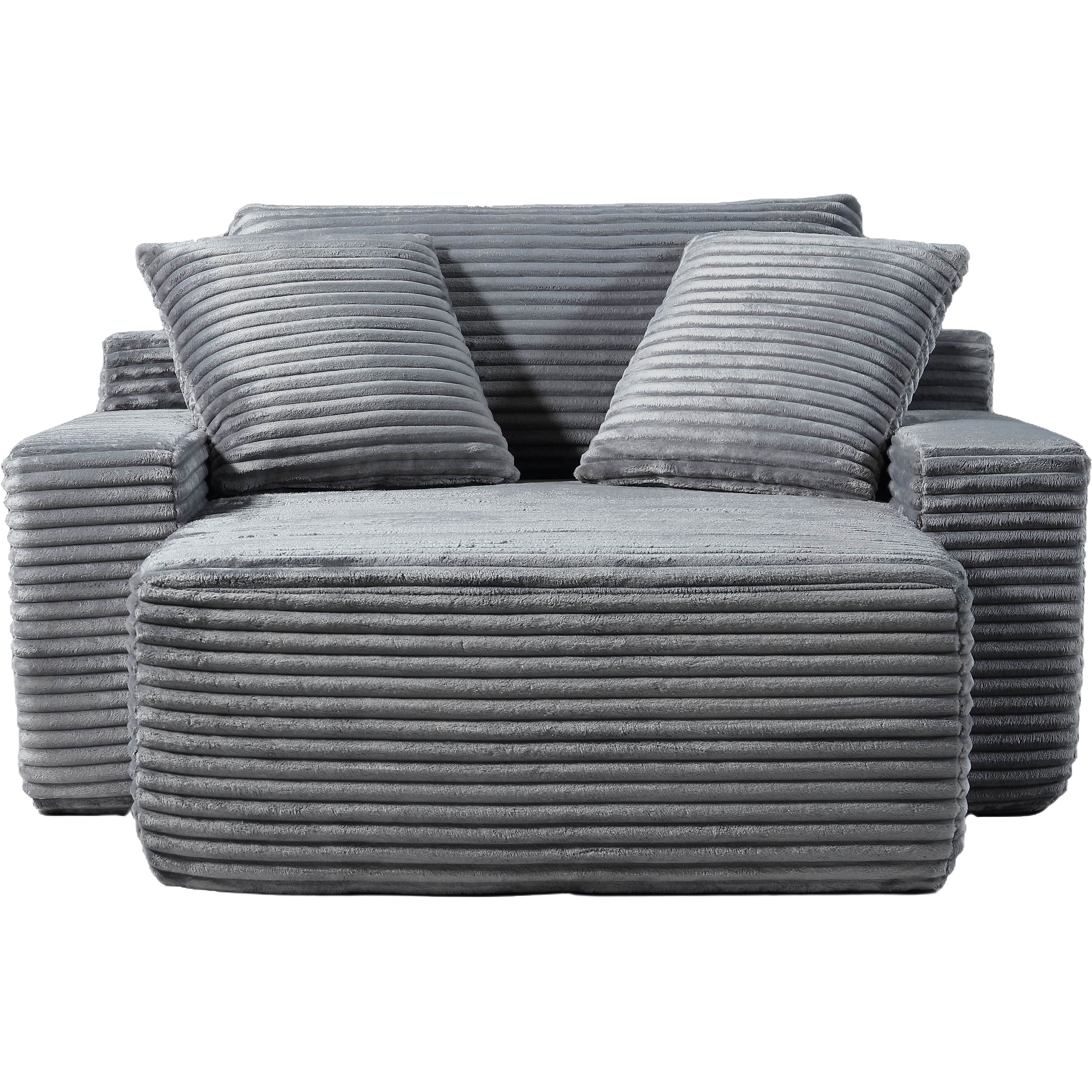 Modern Minimalist Modular Sofa - Dark grey