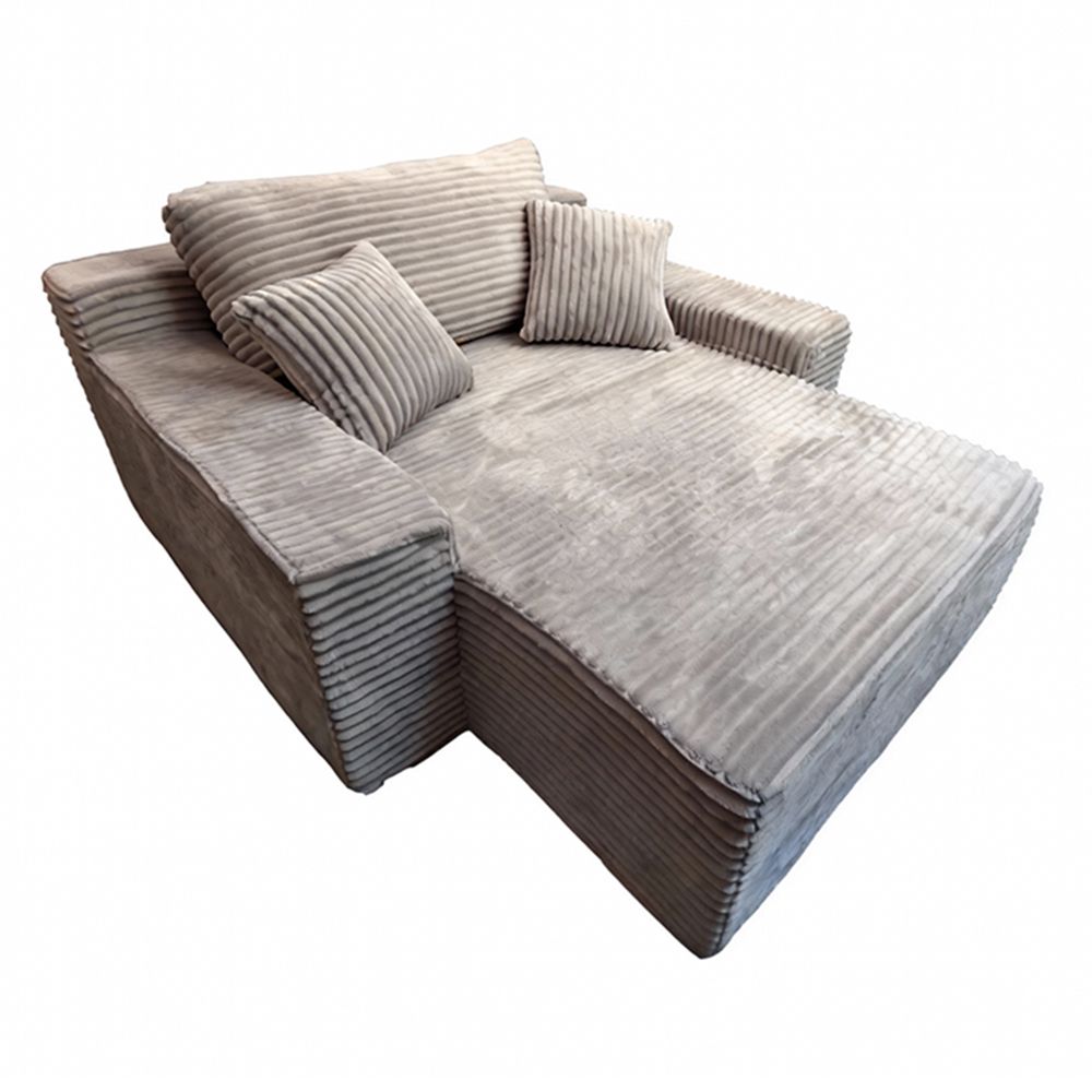 Modern Minimalist Modular Sofa - Light Grey