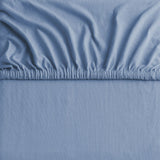 Hotel Quality Fitted sheets - 2 Piece Fitted sheets  -Breathable Bedding - Wrinkle, Fade, Stain Resistant- 26inch/40cm Deep Pocket Fitted Bed Sheet-Wrinkle and Fade Resistant,(Ocean,Double)
