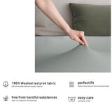 Hotel Quality Fitted sheets - 2 Piece Fitted sheets  -Breathable Bedding - Wrinkle, Fade, Stain Resistant- 26inch/40cm Deep Pocket Fitted Bed Sheet-Wrinkle and Fade Resistant,(Silver-gray,King Single)