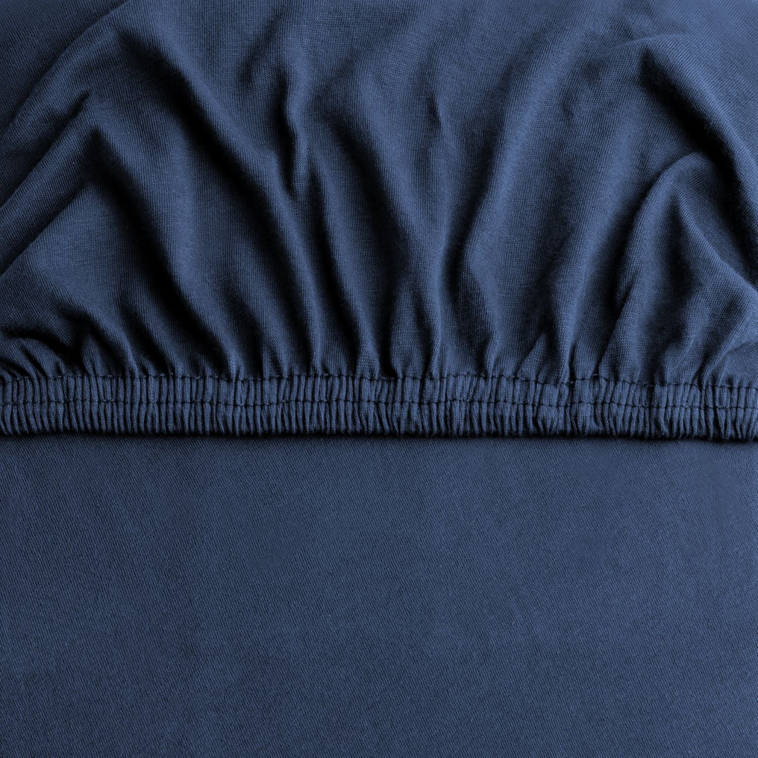 Hotel Quality Fitted sheets - 2 Piece Fitted sheets  -Breathable Bedding - Wrinkle, Fade, Stain Resistant- 26inch/40cm Deep Pocket Fitted Bed Sheet-Wrinkle and Fade Resistant,(Navy,Queen)