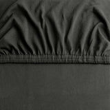 Hotel Quality Fitted sheets - 2 Piece Fitted sheets  -Breathable Bedding - Wrinkle, Fade, Stain Resistant- 26inch/40cm Deep Pocket Fitted Bed Sheet-Wrinkle and Fade Resistant,(Dark gray,Super King)