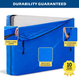 Mattress Bags for Moving and Storage, Mattress Cover with 8 Heavy Duty Handles and Strong Zipper Closure, Moving Supplies & Moving Bag(Single-95cm*194cm*38cm)