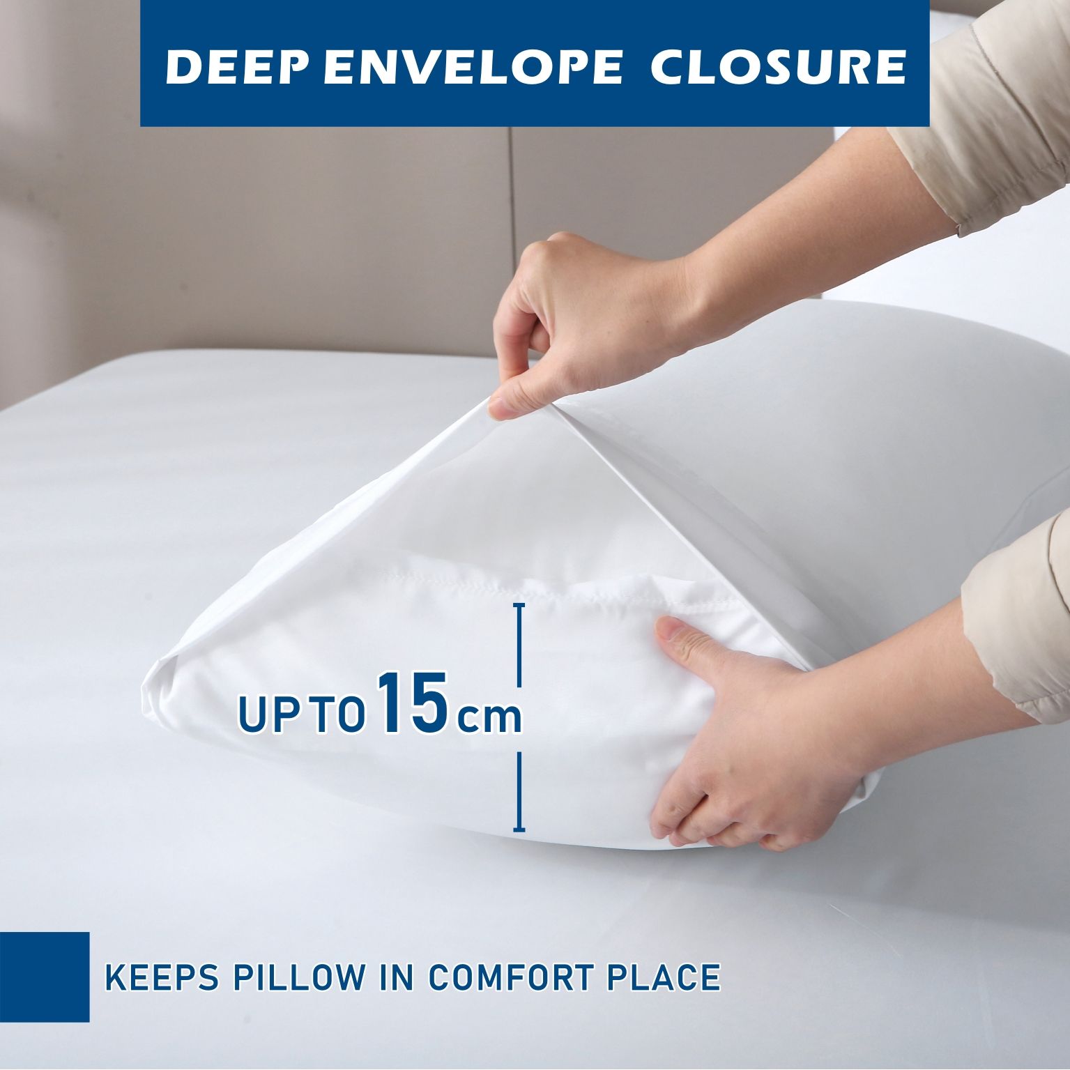 3 Piece Hotel Bamboo Cooling Sheet Set -Ultra Soft 2000TC Breathable Bed Sheets Set with 37 Centimetre Deep Pocket-Cooling Sheets for Hot Sleepers(White,King Single)