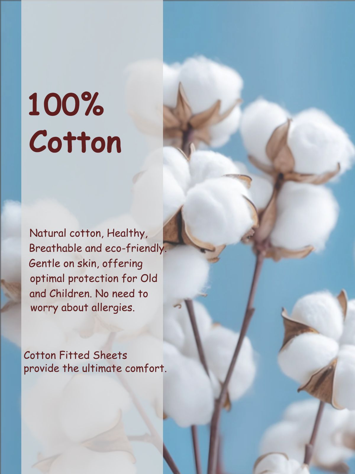 100% Cotton Fitted Sheet - Super Soft 40cm Deep Pocket Bottom Sheets - White Elastic Sheet（King Single,Olive green)
