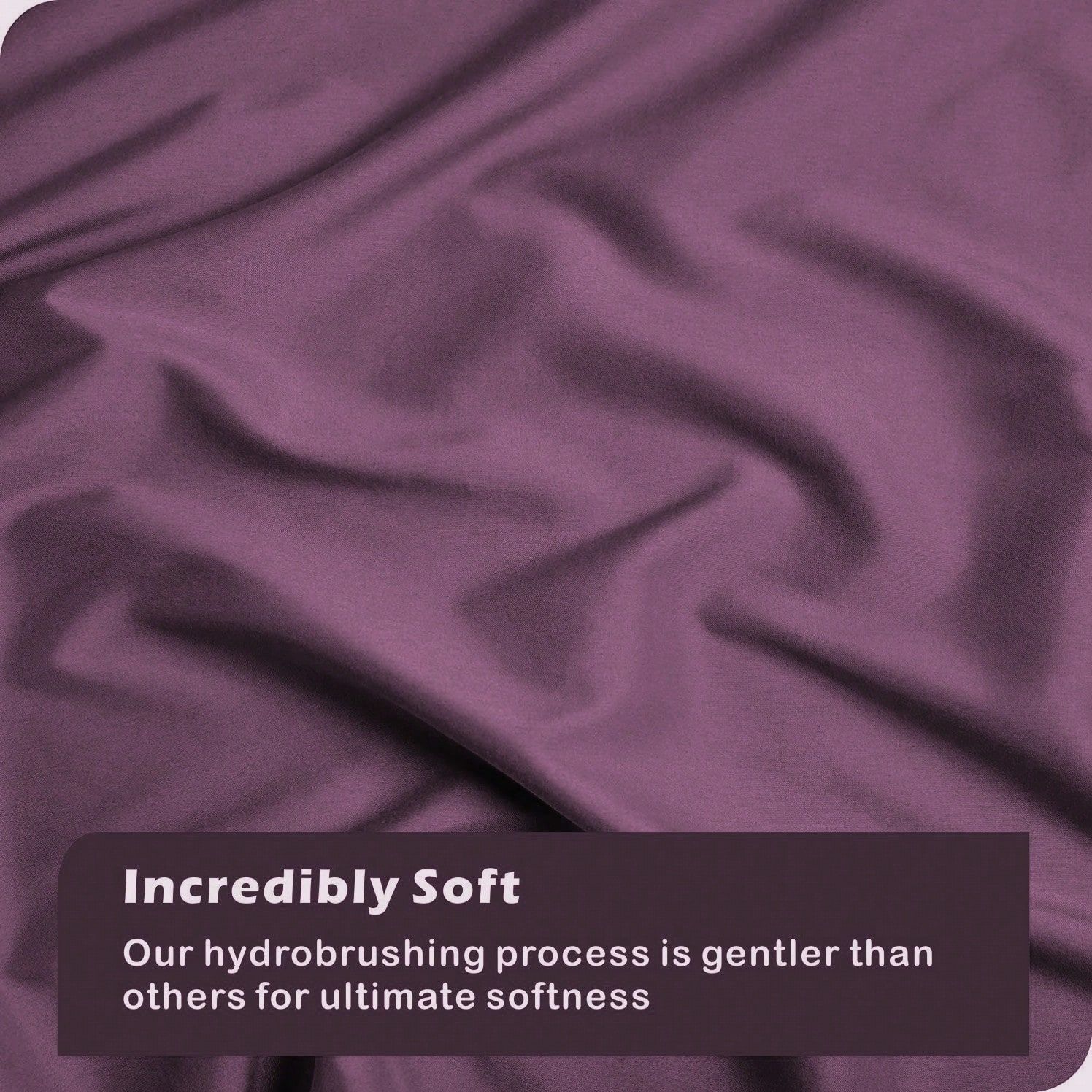 Hotel Soft Microfiber Duvet Cover Set-2000TC Quilt Cover Set & Pillowcases -1 Donna Cover Zipper Closure & 1 x Pillowcases-Breathable Bedding - Wrinkle, Fade, Stain Resistant(Purple,Double)