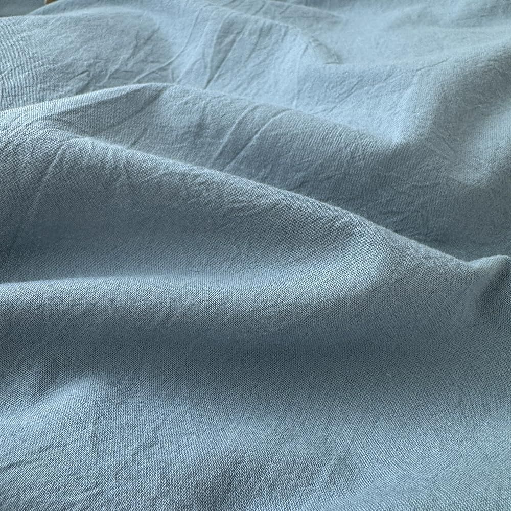 Hotel Soft Microfiber Duvet Cover Set-2000TC Quilt Cover Set & Pillowcases -1 Donna Cover Zipper Closure & 1 x Pillowcases-Breathable Bedding - Wrinkle, Fade, Stain Resistant(Ocean,King)