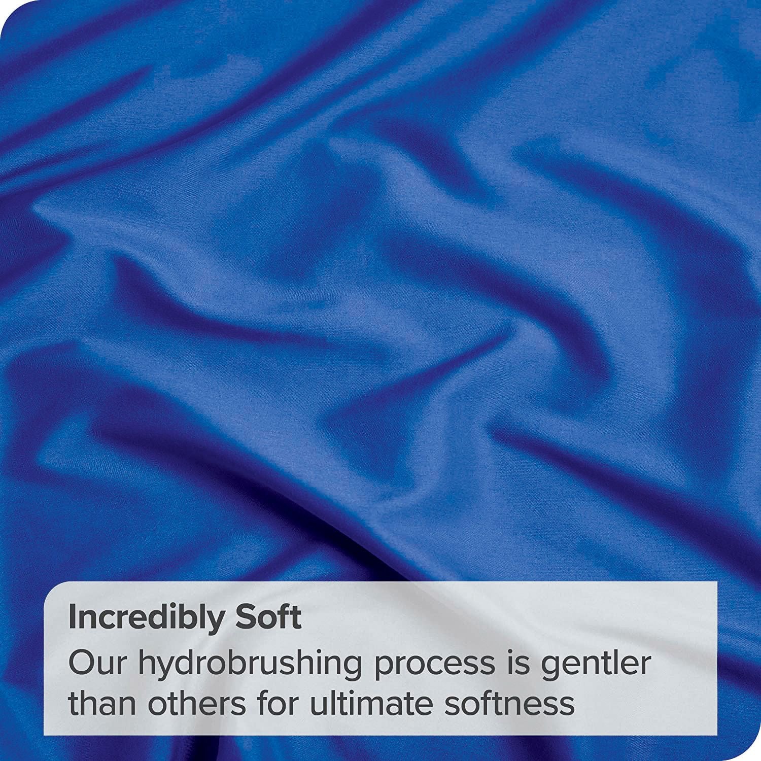 4 Piece Bed Sheet Set- Bedding Sheets & Pillowcases -Breathable Bedding - Wrinkle, Fade, Stain Resistant-Deep Pocket Flat Fitted Bed Sheet Set(Royal blue,Queen)