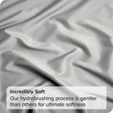 Elegant Comfort Premium Hotel Quality 1-Piece Queen Flat Sheet, Luxury and Softest 2000 Thread Count Bedding Flat Sheet(Queen,Silver-gray)