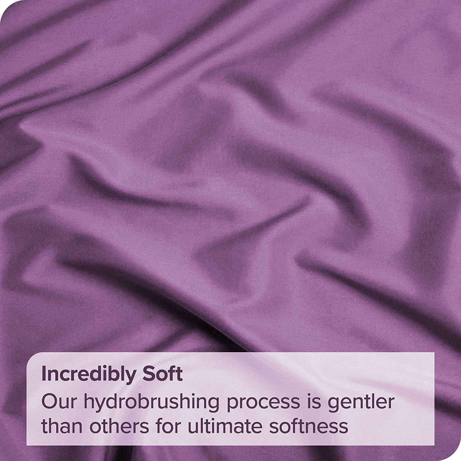 Elegant Comfort Premium Hotel Quality 1-Piece Queen Flat Sheet, Luxury and Softest 2000 Thread Count Bedding Flat Sheet(Queen,Purple)