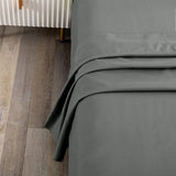 Elegant Comfort Premium Hotel Quality 1-Piece Single Flat Sheet, Luxury and Softest 2000 Thread Count Bedding Flat Sheet(Single,Grey)