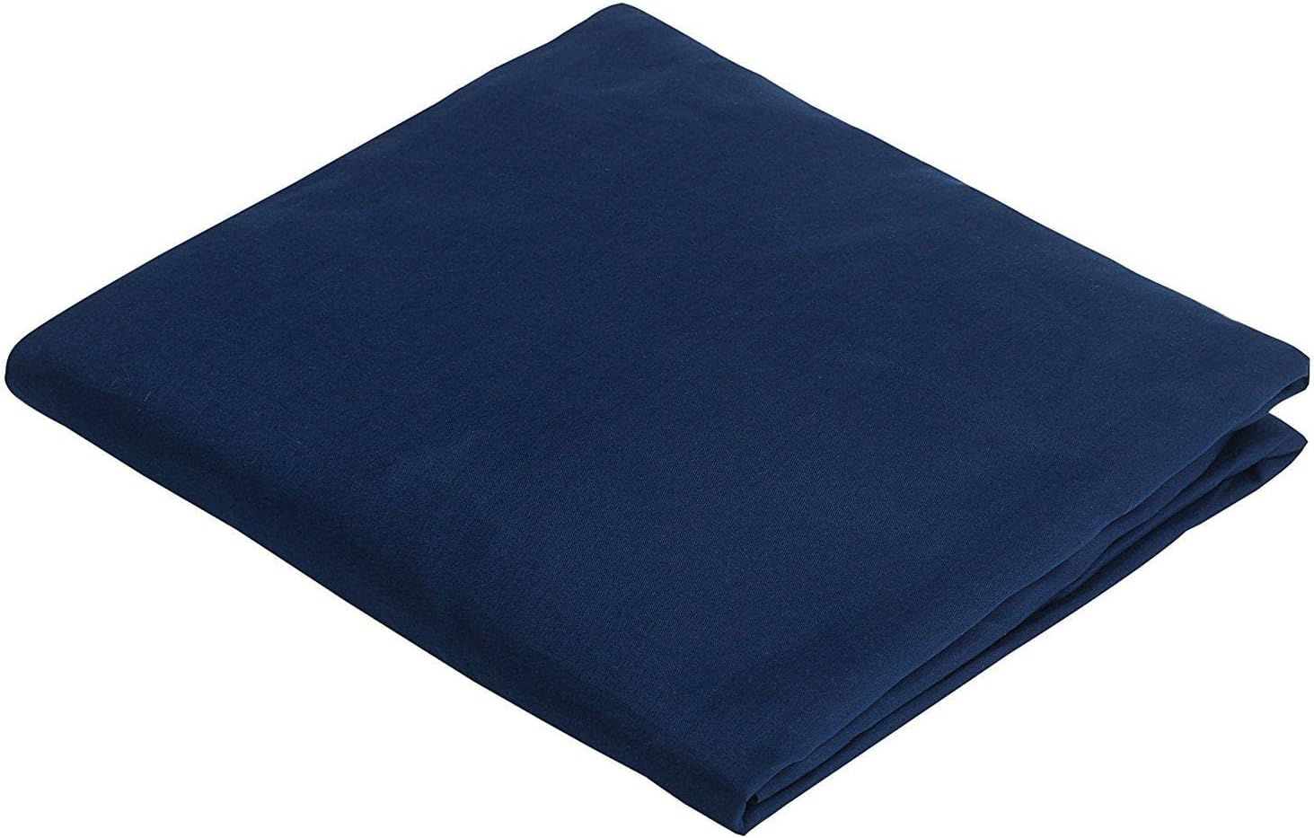 Elegant Comfort Premium Hotel Quality 1-Piece Single Flat Sheet, Luxury and Softest 2000 Thread Count Bedding Flat Sheet(Single,Navy)