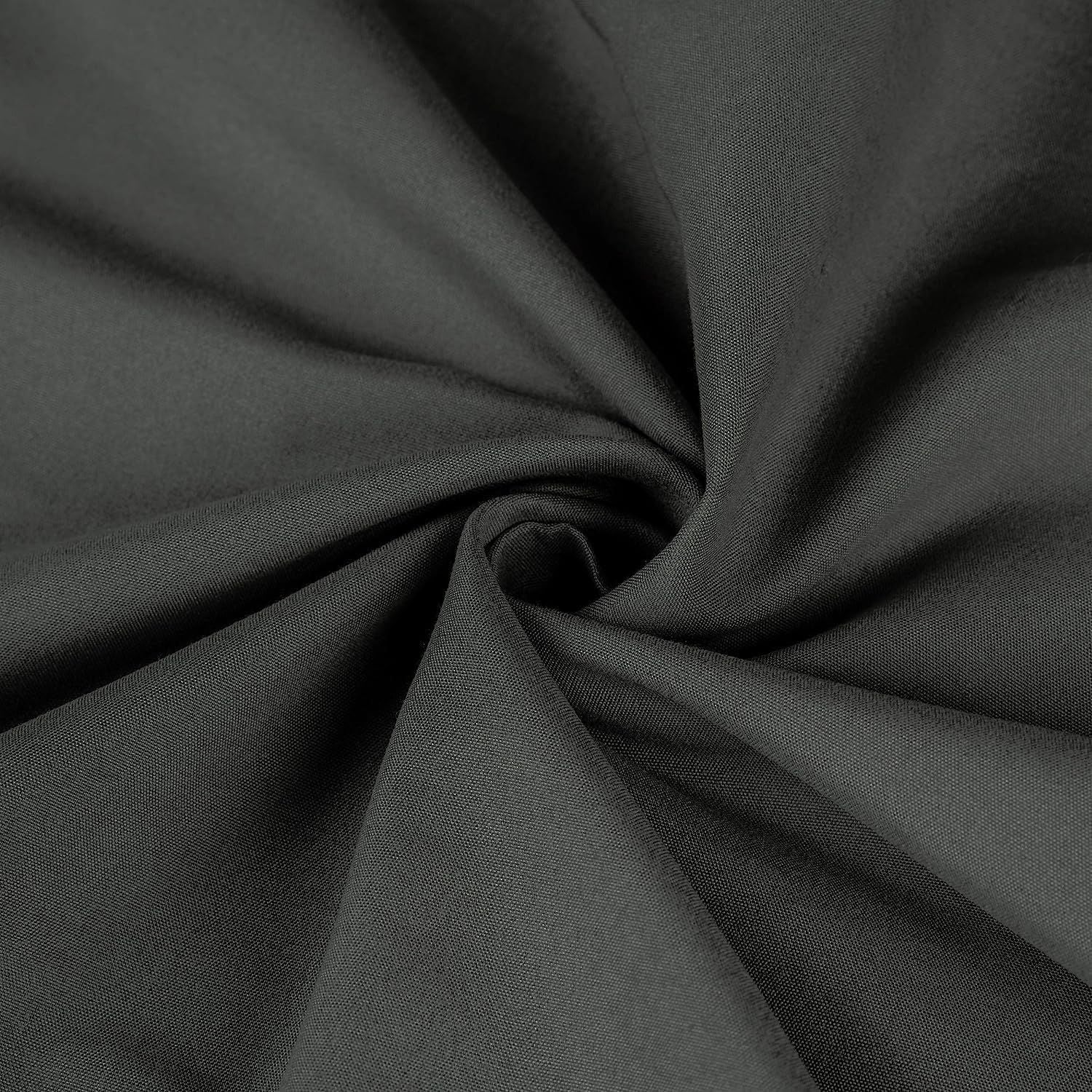 Elegant Comfort Premium Hotel Quality 1-Piece Single Flat Sheet, Luxury and Softest 2000 Thread Count Bedding Flat Sheet(Single,Dark gray)