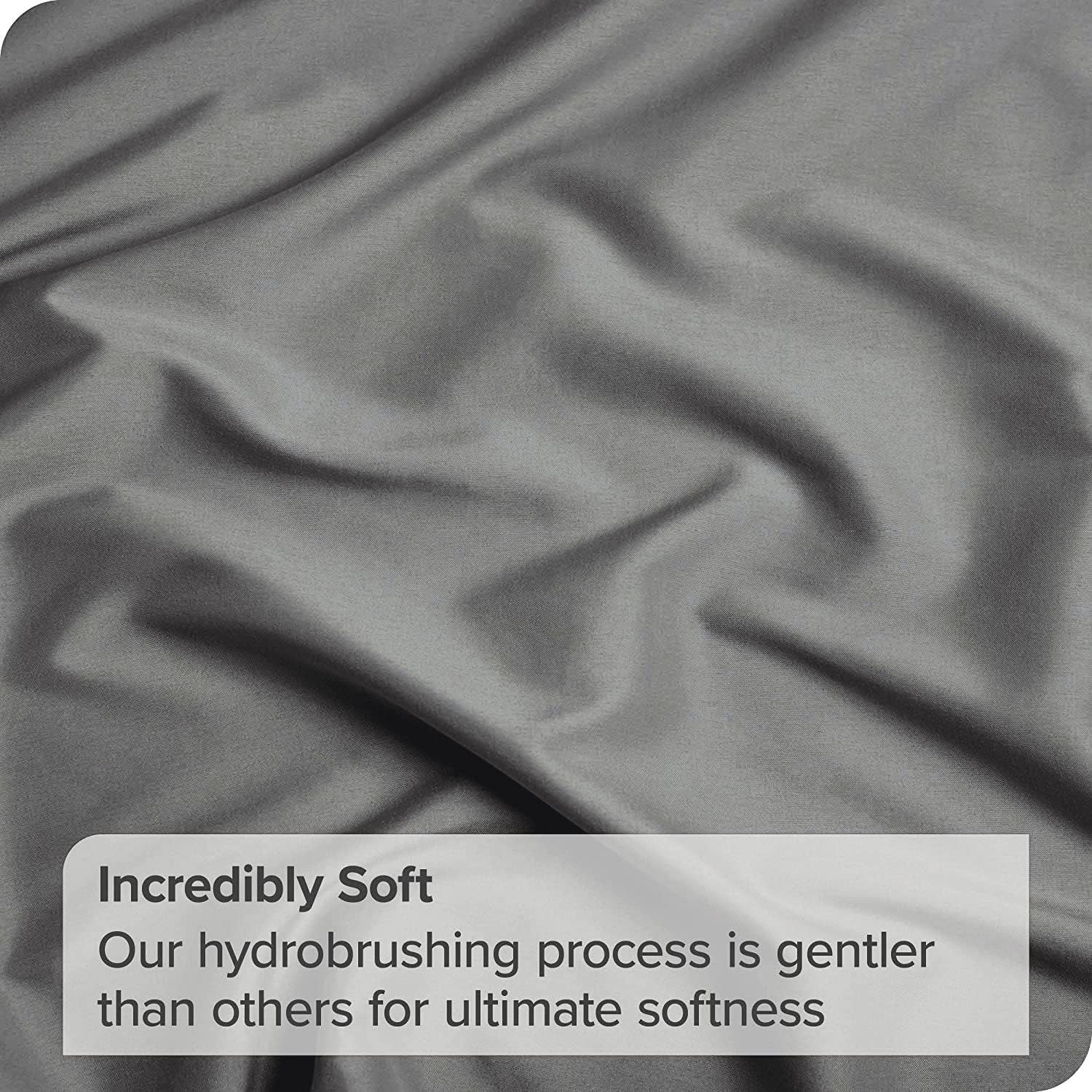 Elegant Comfort Premium Hotel Quality 1-Piece Super King Flat Sheet, Luxury and Softest 2000 Thread Count Bedding Flat Sheet(Super King,Grey)