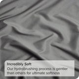 Elegant Comfort Premium Hotel Quality 1-Piece Super King Flat Sheet, Luxury and Softest 2000 Thread Count Bedding Flat Sheet(Super King,Grey)