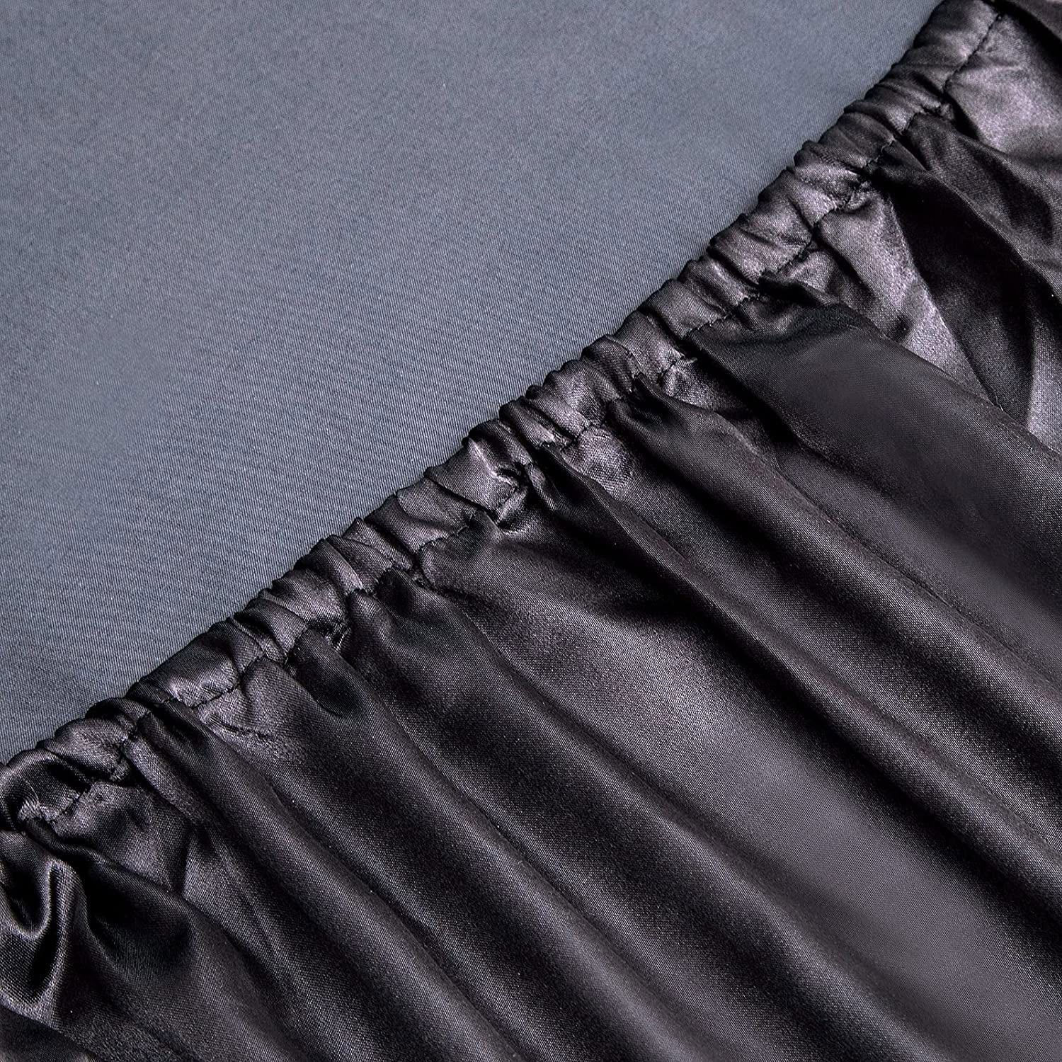 Art Silk Satin Sheet Set Hotel 4 Pieces Fitted/Flat Sheet Bedding Set-Luxury Soft Silky Sheets for Hair and Skin, Similar to Silk Bed Sheets Set 4 Pieces(Queen,Black)