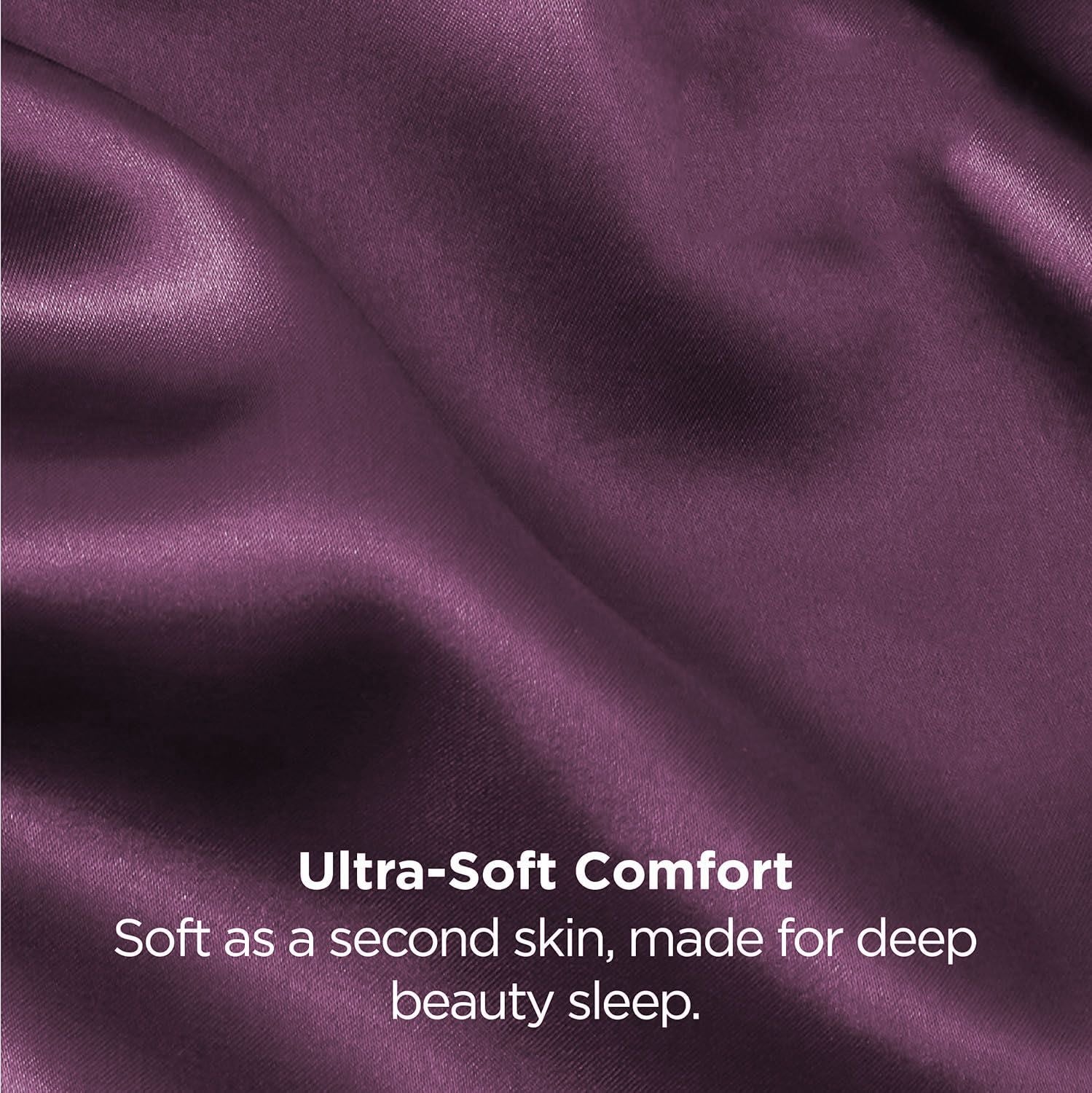 Silk Pillowcase for Hair and Skin Mulberry Silk Pillowcase Soft Breathable Smooth Both Sided Natural Silk Pillowcase with Envelope pocket Beauty Sleep Silk Pillow Case for Gift (2 Pack, Standard, Purple)