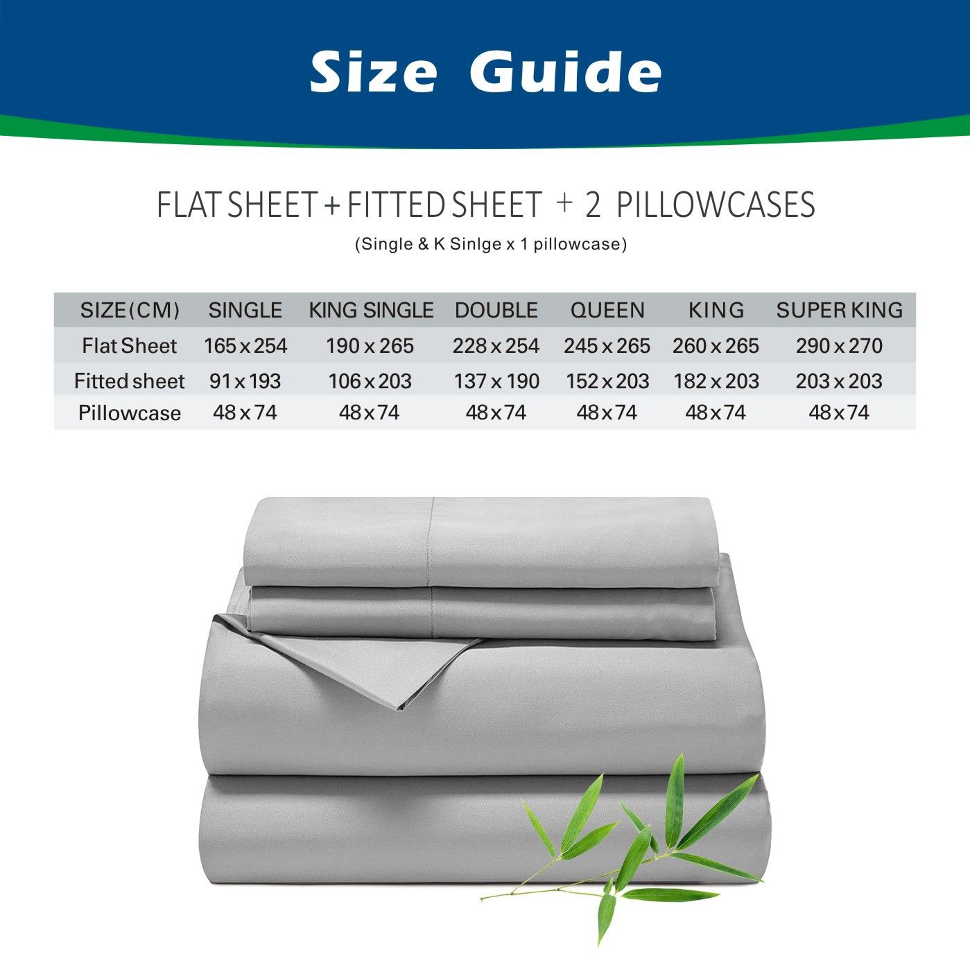 4 Piece Hotel Bamboo Cooling Sheet Set -Ultra Soft 2000TC Breathable Bed Sheets Set with 37 Centimetre Deep Pocket-Cooling Sheets for Hot Sleepers(Silver-gray,Queen)