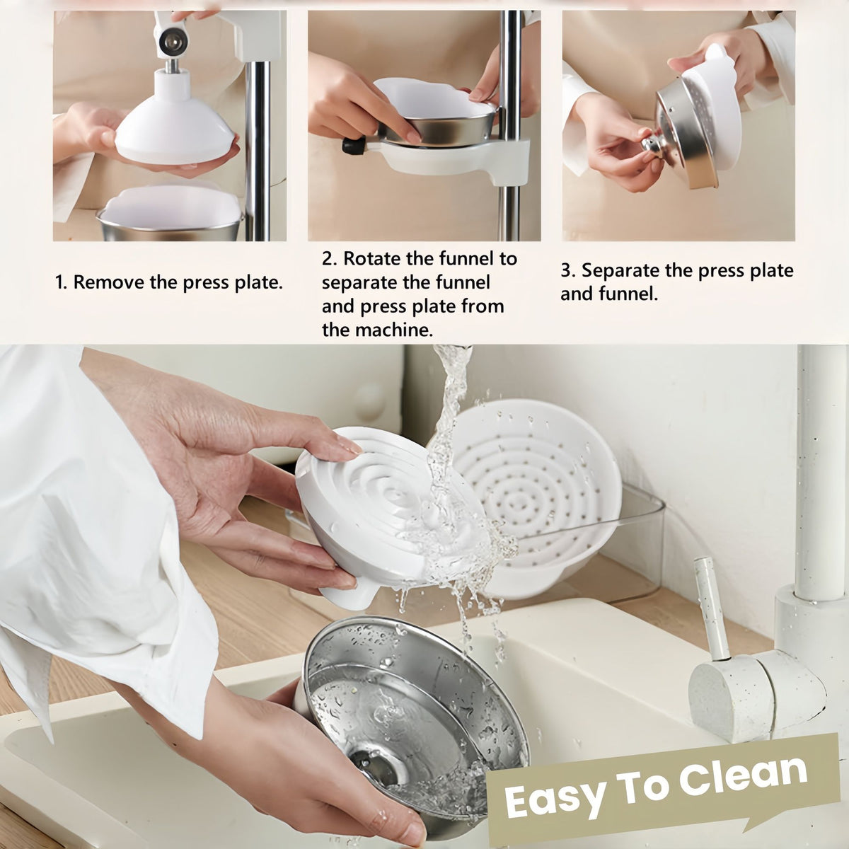 Manual Citrus Juicer - Cold Press Juicer,Durable Cast-Iron Handheld Orange Juice Squeezer, Heavy-Duty, Easy to Use & Clean,for Grapefruit Pomegranate Juice Machine with Countertop Base