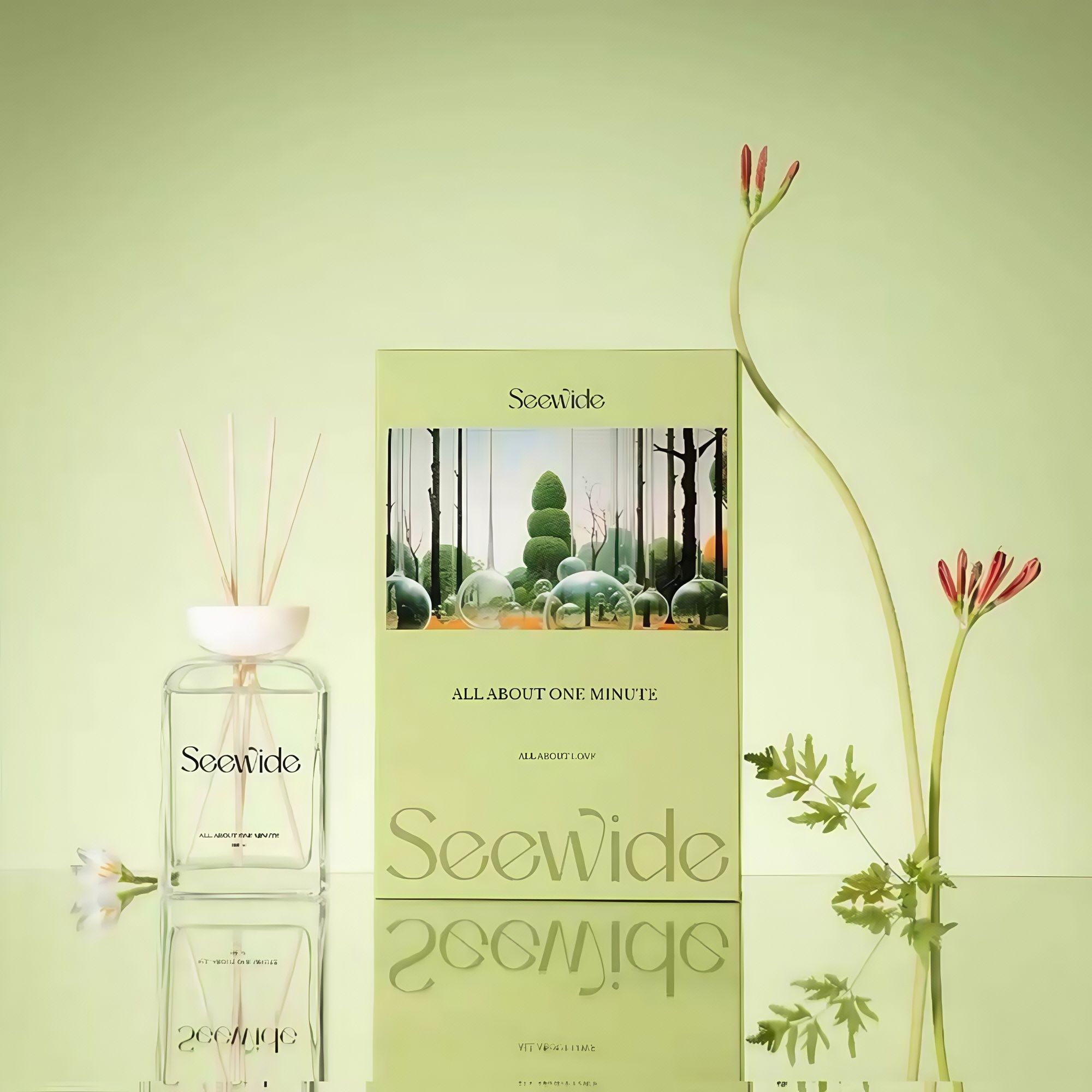Reed Diffuser, Long-Lasting Home Fragrance & Scent Diffuser, 200ml Essential Oil Room Freshener for Bedroom, Living Room & Bathroom