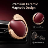 Car Air Freshener, French Red Wine Scent, Long-Lasting Air Diffuser, Luxury Car Fragrance Accessory for Interior & Home