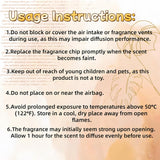 Car Air Freshener, French Red Wine Scent, Long-Lasting Air Diffuser, Luxury Car Fragrance Accessory for Interior & Home