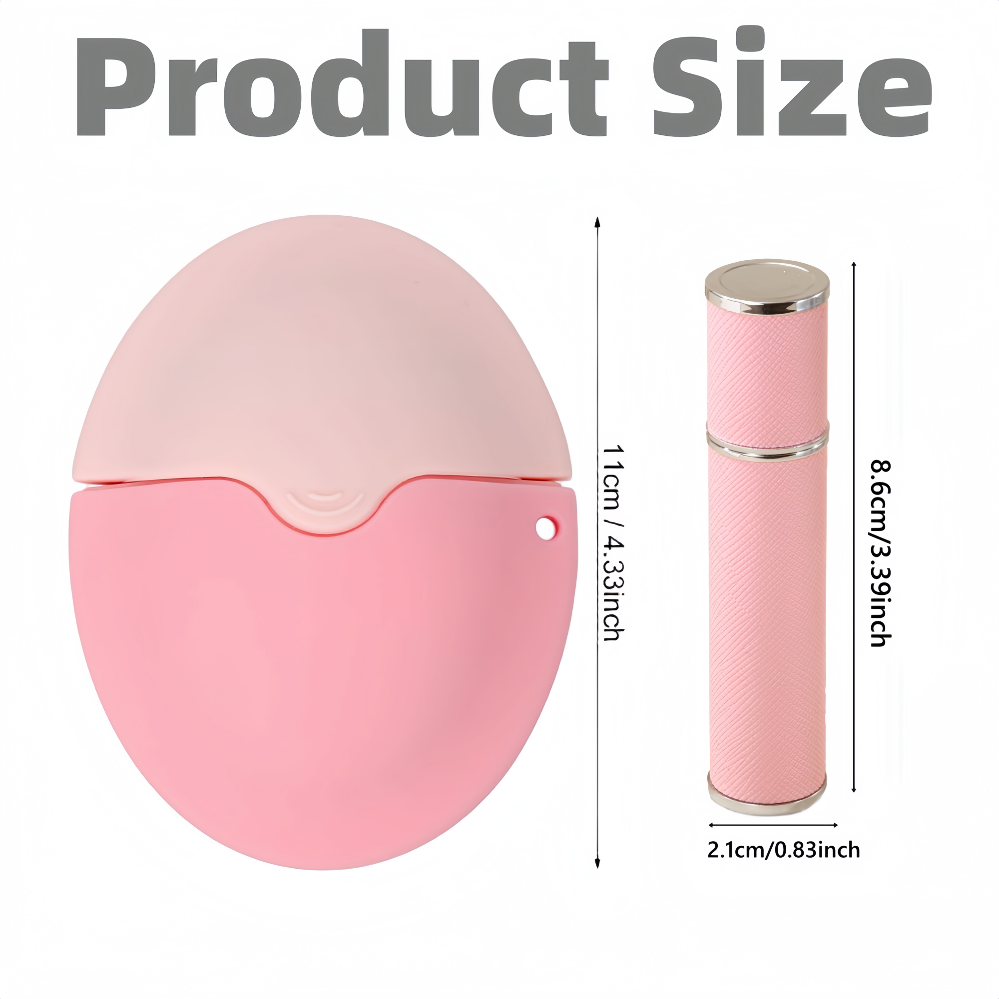 19 Pack Travel Bottles Set, Silicone Toiletry Bottles, Sunscreen Applicator & Refillable Perfume Spray Bottles, TSA Approved, Leak Proof Travel Accessories for Shampoo, Lotion, Perfume