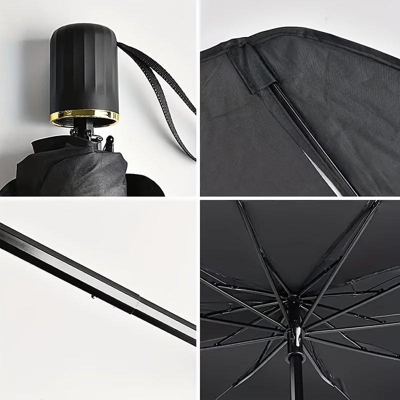 Car sunshade, windshield sun protection and heat insulation sunshade, blackout curtain equipment, car interior windshield, small car sunshade umbrella