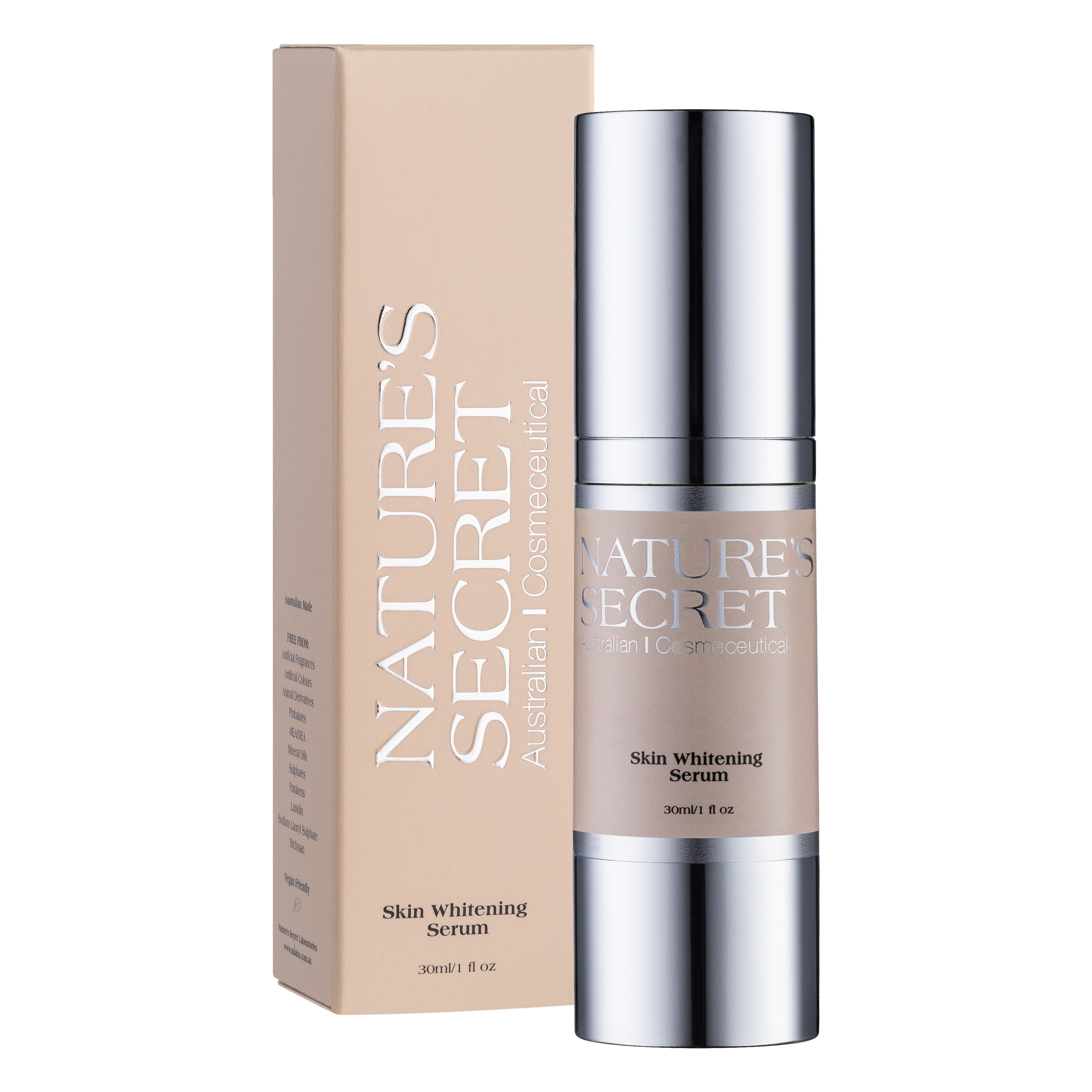 Skin Whitening Serum 30ml | Skin Brightening Serum for Pigmentation, Dark Spots & Uneven Skin Tone | Australian Made | Vegan | Cruelty Free