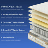 Audreamy Kaveno Kids Mattress Latex Double