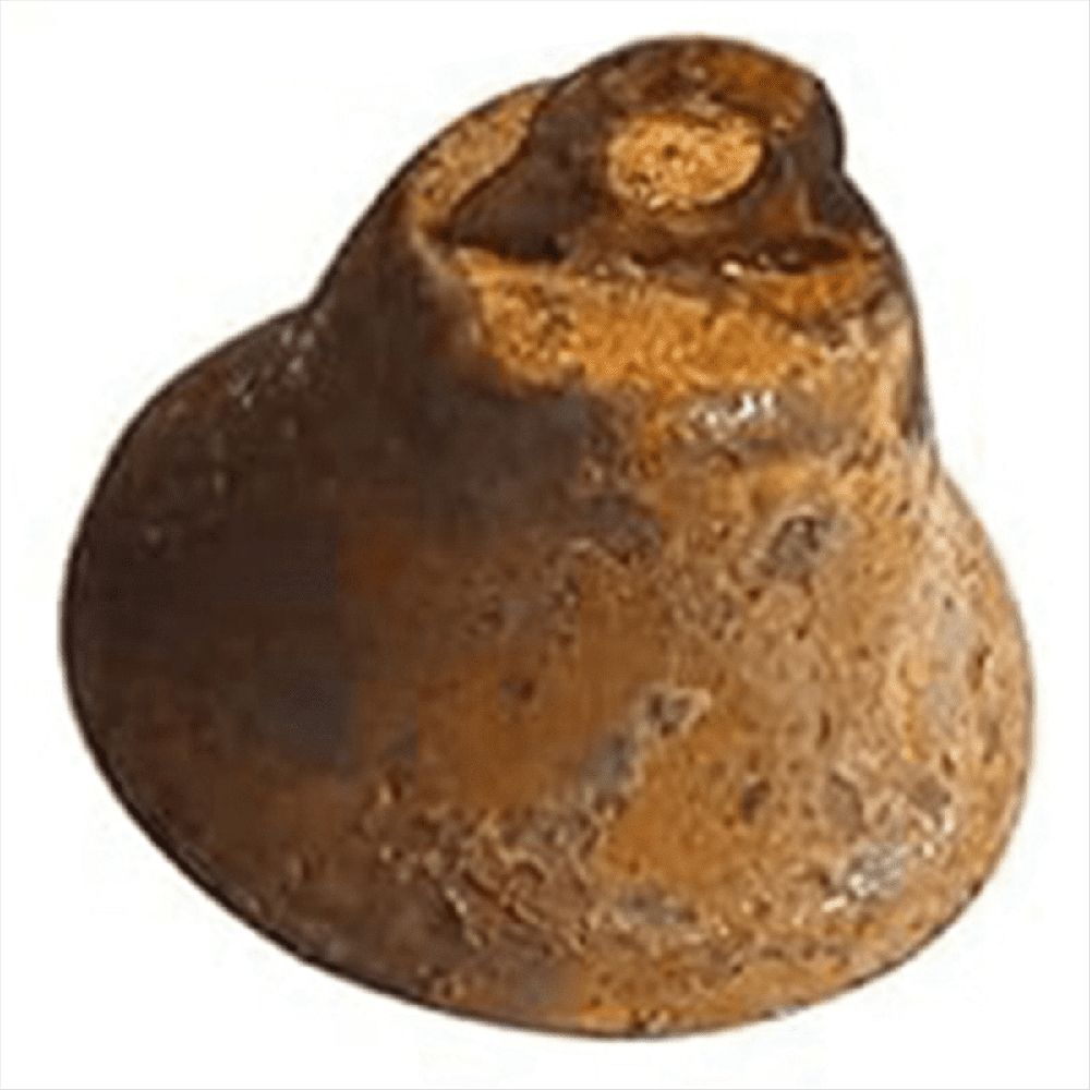 50 PCS Mini Jingle Bells, Christmas Bells, for Crafting Wreath Craft Bells, Holiday Home Decoration Bells (Rusty 1 Inch)