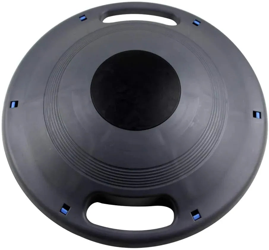 Plastic Portable Wobble Balance Board — Black
