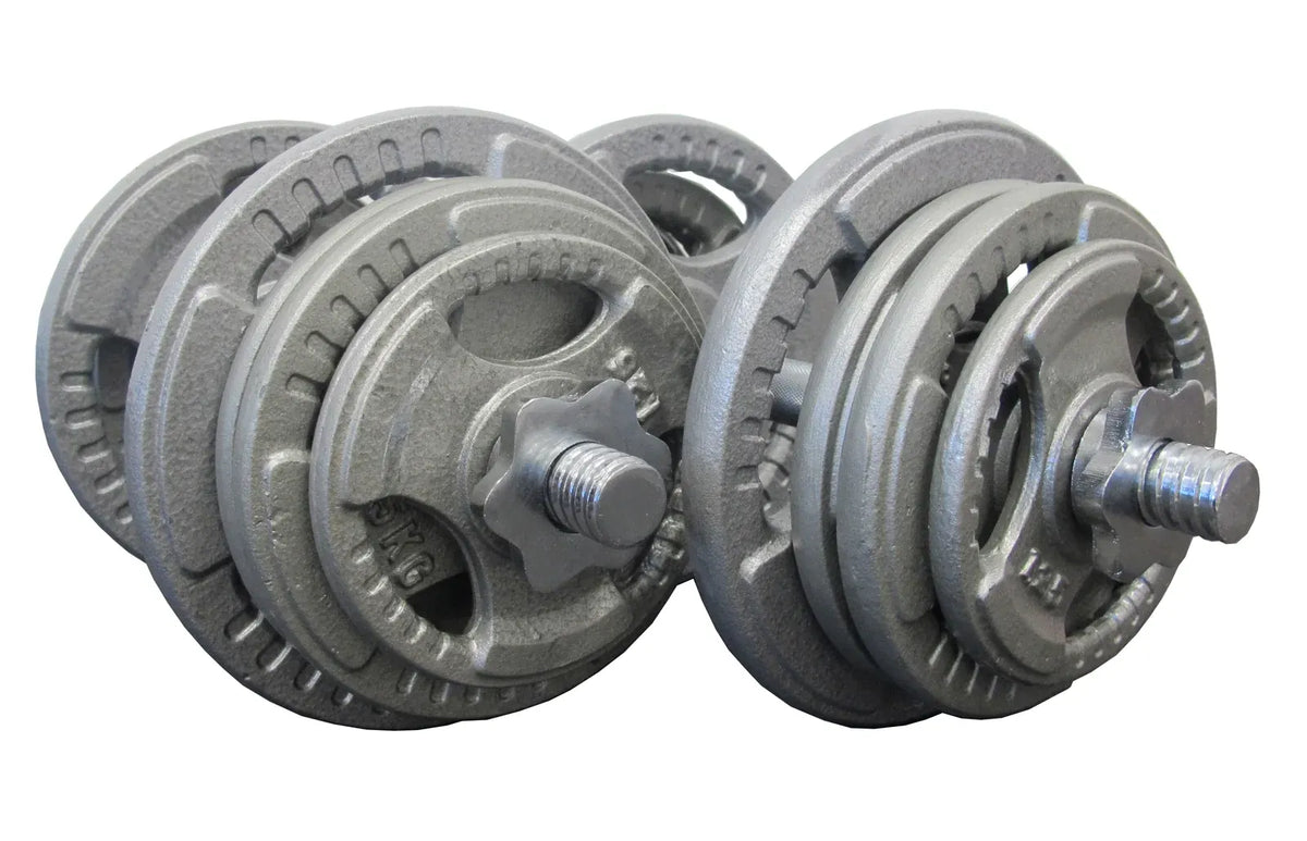 50kg Standard Hammertone Dumbbell Set (w/ EZY GRIP)