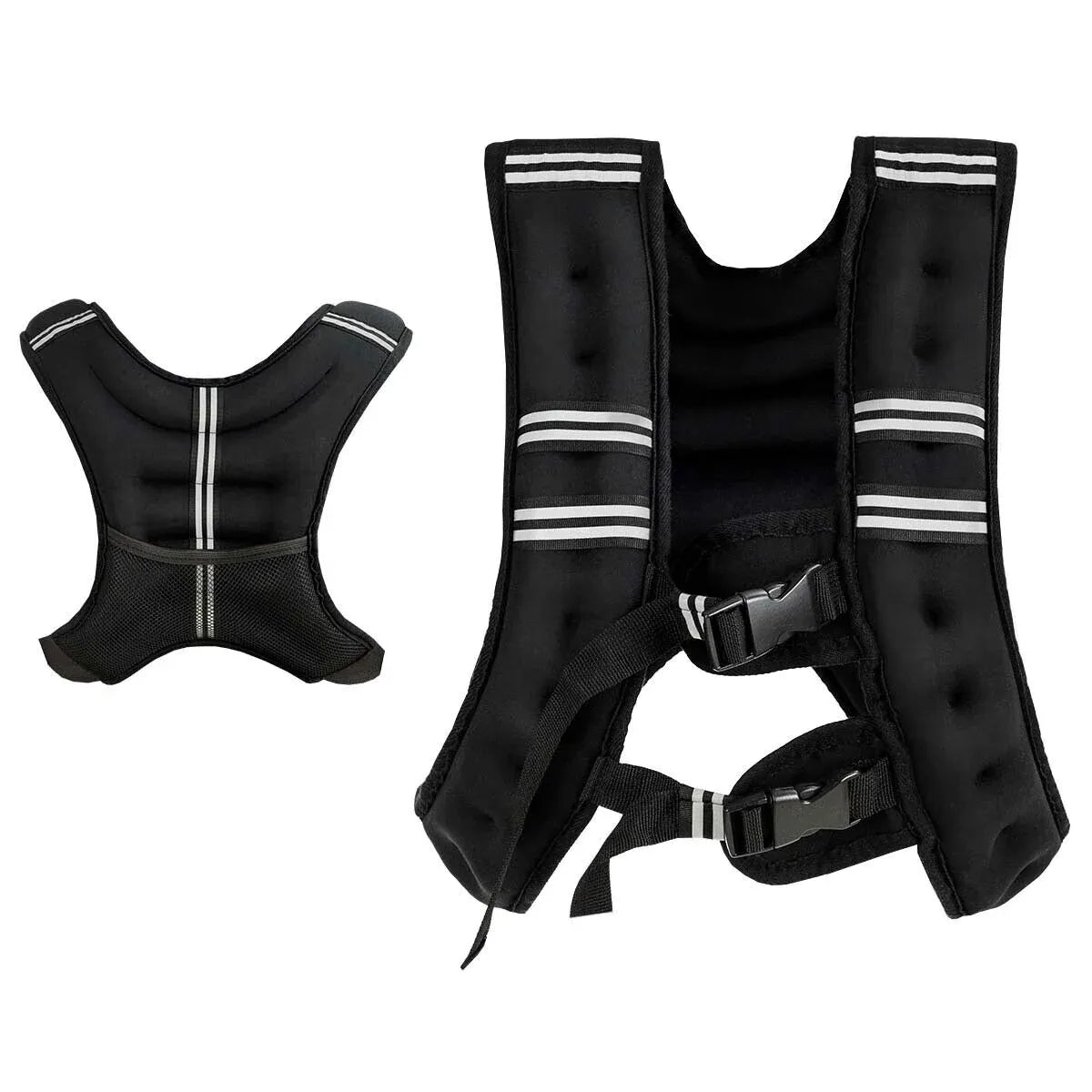 Weighted Vest With Mesh Pocket & Adjustable Buckle — 10kg / Blue