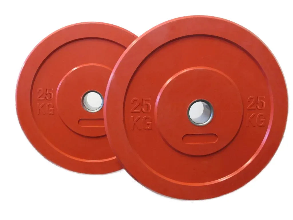 25kg Coloured Olympic Bumper Plate