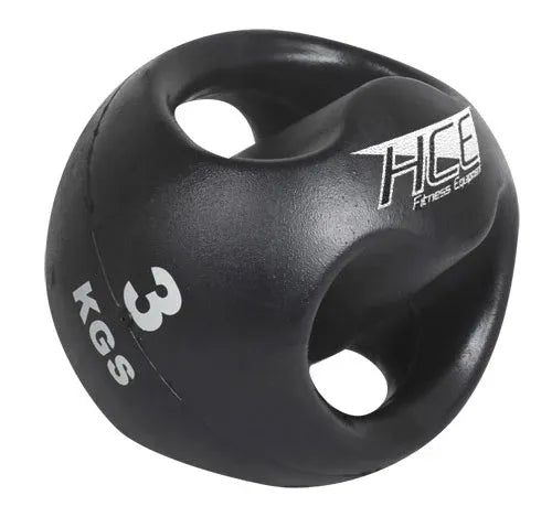 3KG Double Grip Handles Medicine Ball