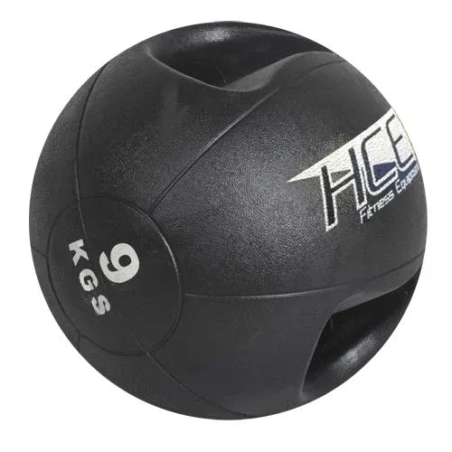 9KG  Double Grip Handles Medicine Ball