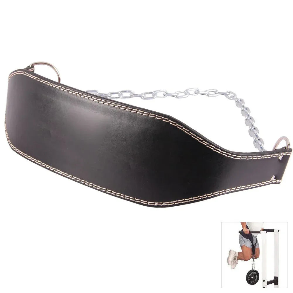 Leather Weights Dipping Belt
