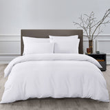 Duvet Covers: Royal Comfort 2000TC 6 Piece Bamboo Sheet & Quilt Cover Set Cooling Breathable - King - White