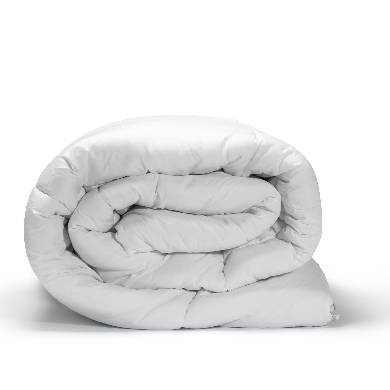 Aprons: Casa Decor Silk Touch Quilt 360GSM All Seasons Antibacterial Hypoallergenic - Double - White