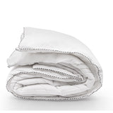Quilts & Duvets: Royal Comfort Bamboo Blend Quilt 250GSM Luxury  Duvet 100% Cotton Cover - Queen - White