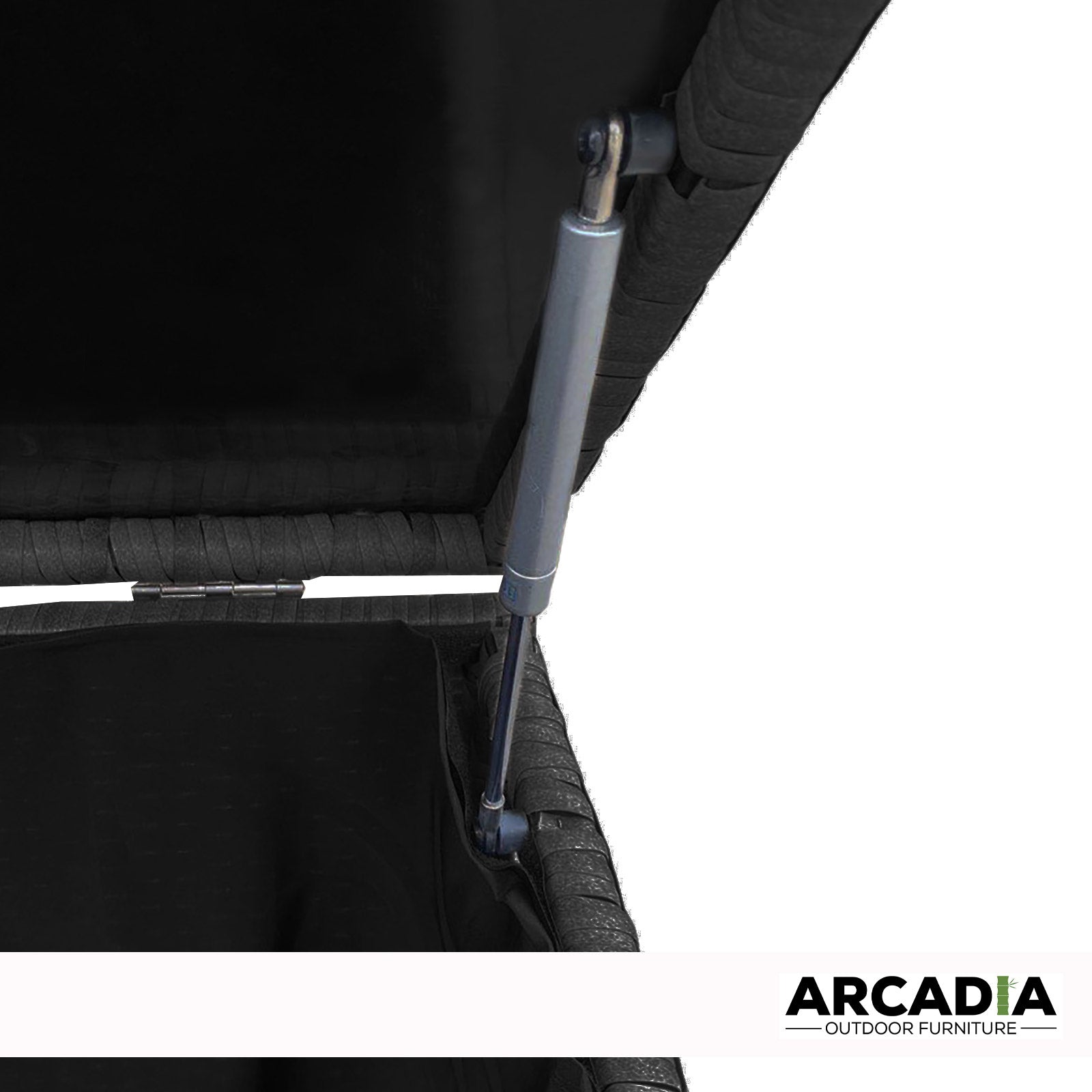 Outdoor Storage Boxes: Arcadia Furniture Outdoor Rattan Storage Box Garden Toy Tools Shed UV Resistant - Black