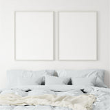 Duvet Covers: Balmain 1000 Thread Count Hotel Grade Bamboo Cotton Quilt Cover Pillowcases Set - King - Cool Grey