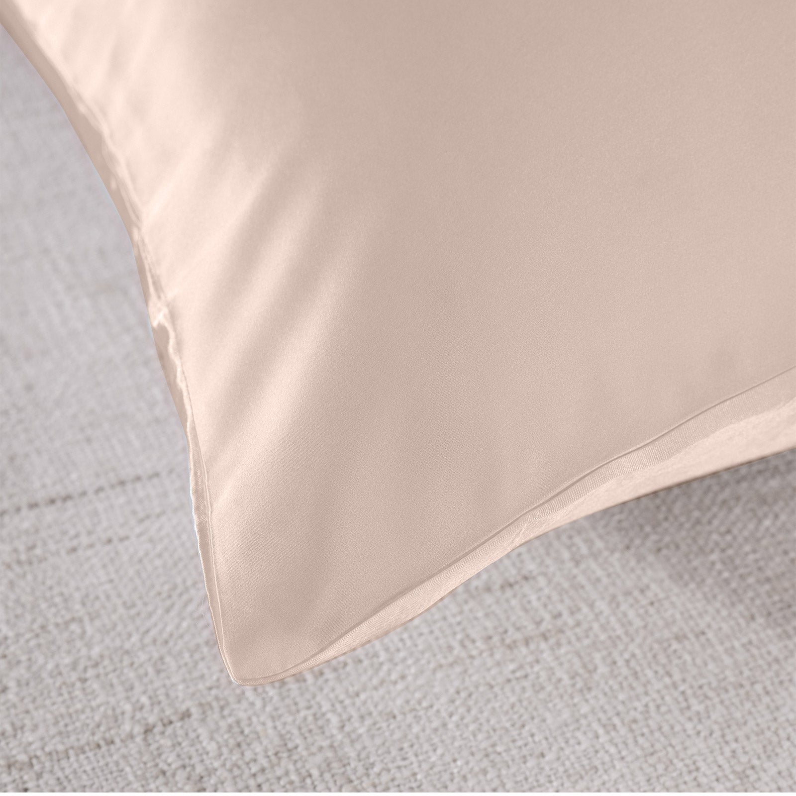 Pillowcases: Royal Comfort Pure Silk Pillow Case 100% Mulberry Silk Hypoallergenic Pillowcase - Champagne Pink
