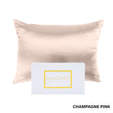 Pillowcases: Royal Comfort Pure Silk Pillow Case 100% Mulberry Silk Hypoallergenic Pillowcase - Champagne Pink