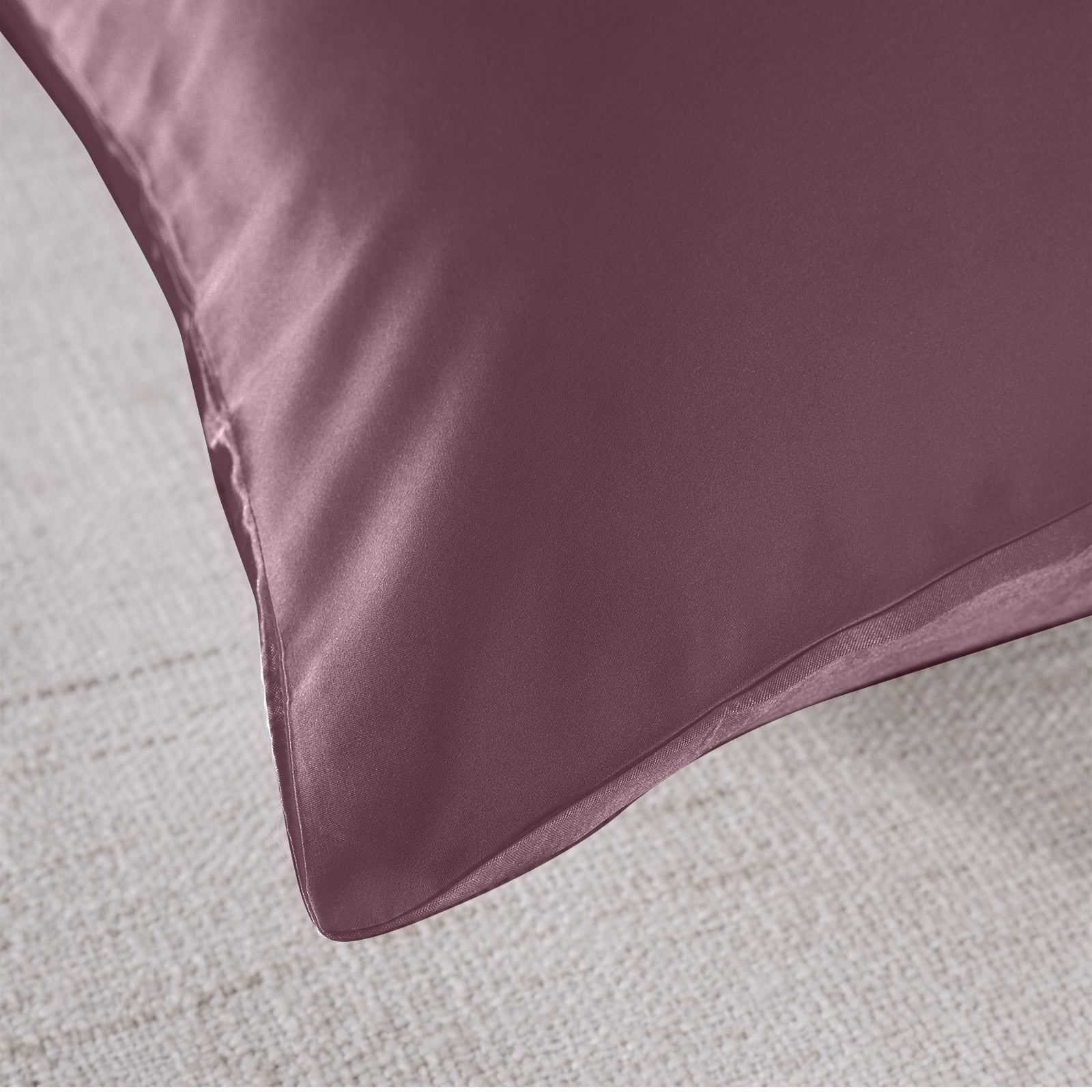 Pillowcases: Royal Comfort Pure Silk Pillow Case 100% Mulberry Silk Hypoallergenic Pillowcase - Malaga Wine