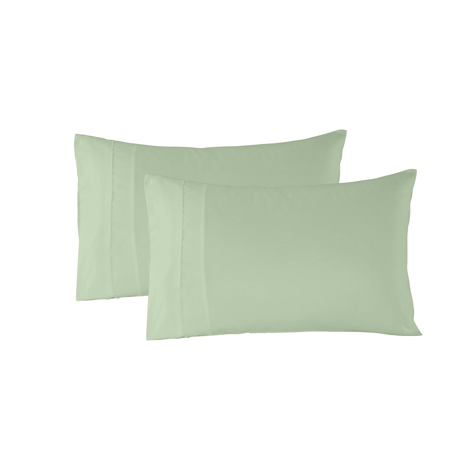 Bed Sheets: Royal Comfort 1200 Thread Count Sheet Set 4 Piece Ultra Soft Satin Weave Finish - Queen - Sage Green